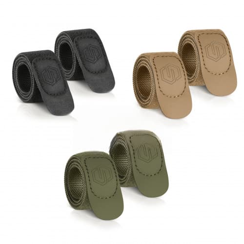 Стропа для фиксации оружия и аксессуаров, SAVIOR - Hook/Loop Strap - 1"- 2 Pack