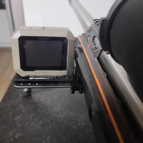 Планка с доп зажимом для Garmin XERO/Leofoto NR Rail with Clamp for Garmin XERO C1 NR-140D