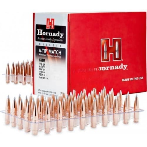 Пули Hornady A-Tip 6 mm 243 cal 110 Gr