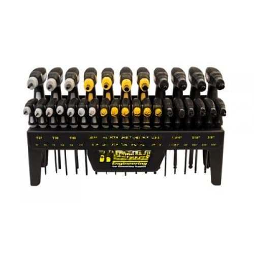 Набор инструментов WHEELER Мод. SAE/METRIC HEX AND TORX P-HANDLE SET (30 предметов)