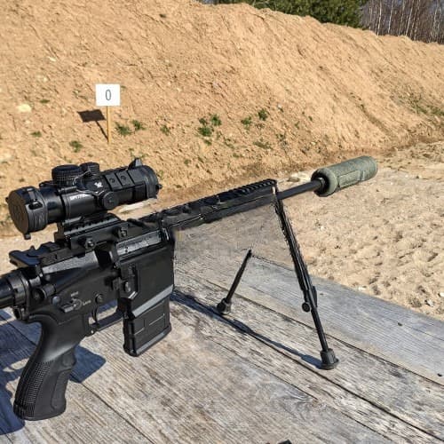 Антимиражный чехол на ДТК закрытого типа HUSSAR SUPPRESSOR COVER