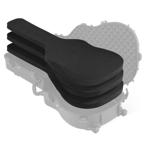 Сменная вставка для чехла "Гитара" Replacement Foam For Ultimate Guitar Case 3PC Kit
