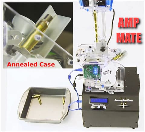 Автоподатчик гильз для машинки отжига AMP Mate