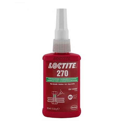 Фиксатор резьбовых соединений высокой прочности Loctite 270, 50мл.