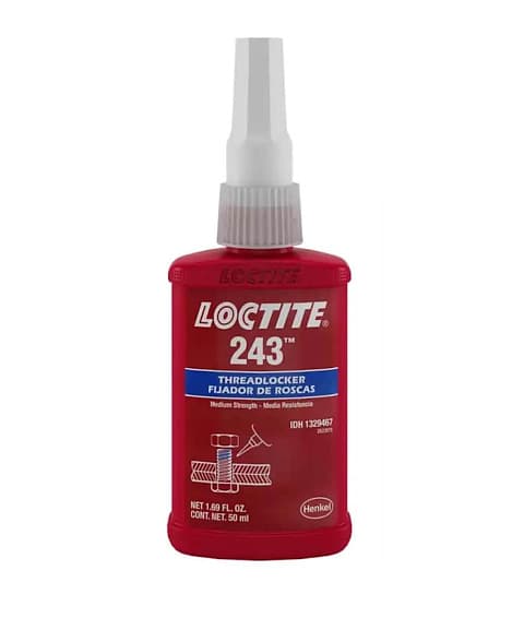 Фиксатор резьбовых соединений высокой прочности Loctite 243, 50мл.