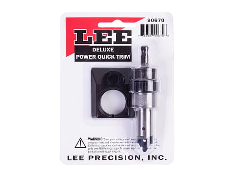 Фреза для подрезки гильз LEE DELUXE POWER QUICK TRIM #90670