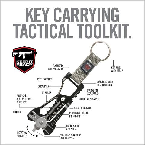 Карманный мультитул Real Avid Gun Boss AR15 Micro Tool