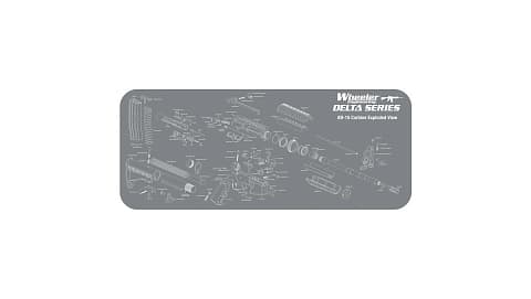 Коврик-схема Wheeler для сборки-разборки AR-15 #156824