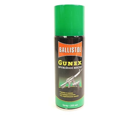 МАСЛО ОРУЖЕЙНОЕ BALLISTOL Gunex, 200ml.