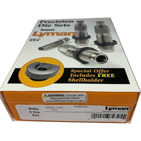 Набор матриц Lyman RIFLE 2 DIE SET 22-250 #7452280