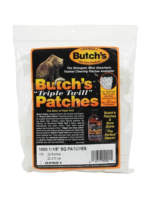 Патчи BUTCHS "TRIPLE TWILL"™ 1-1/8 inch 1000шт