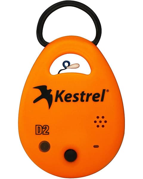 Портативный метеорегистратор Kestrel Drop D2HS, цвет оранжевый