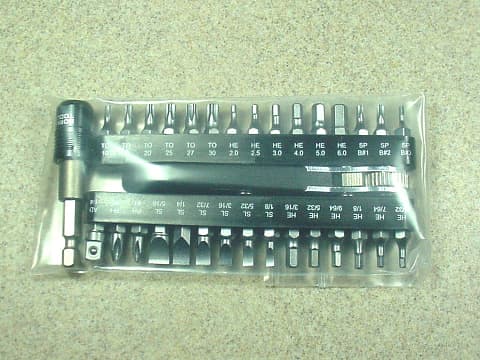 BORKA Tools Набор динамометрического инструмента Screwdriver Bits Kit #SBK
