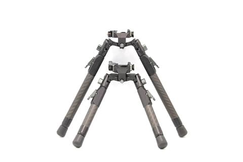 Сошки TIER-ONE Tactical Bipod 180mm Carbon PAN/TILT