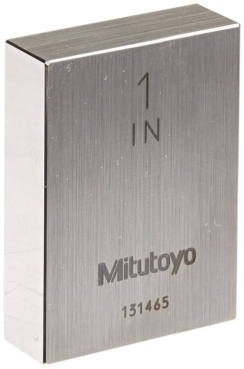 Стальная прямоугольная концевая мера длины Mitutoyo 1.0" #611201-541