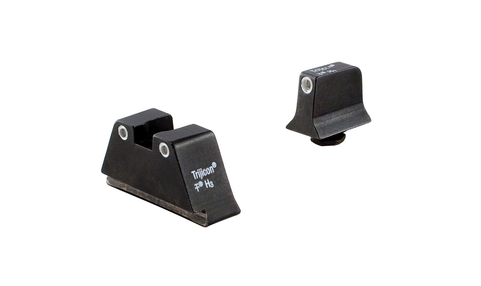 Тритиевая мушка и целик Trijicon для Glock Bright & Tough Suppressor Night Sight Set (green/orange)