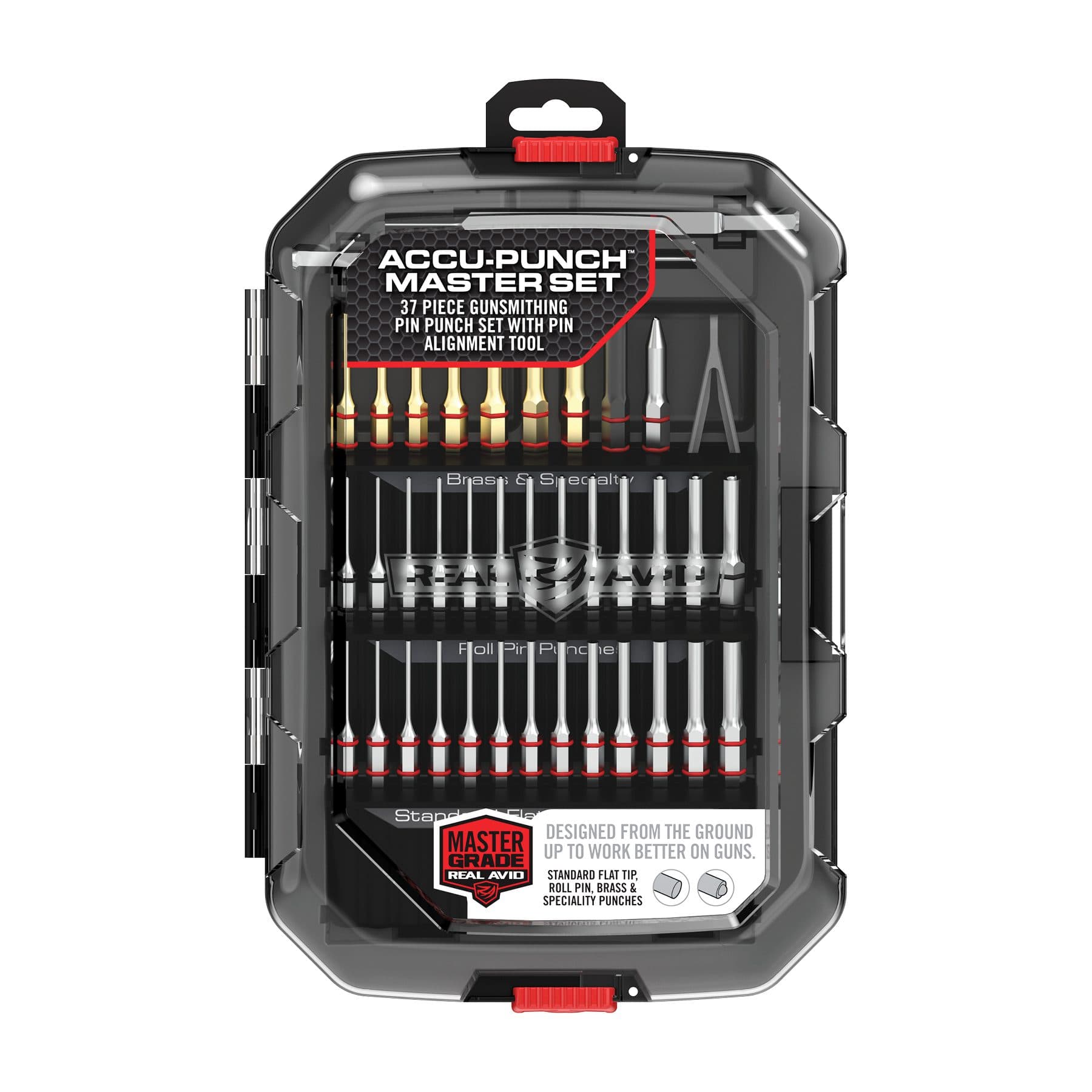 Набор выколоток Real Avid ACCU-PUNCH MASTER SET (37 выколоток)