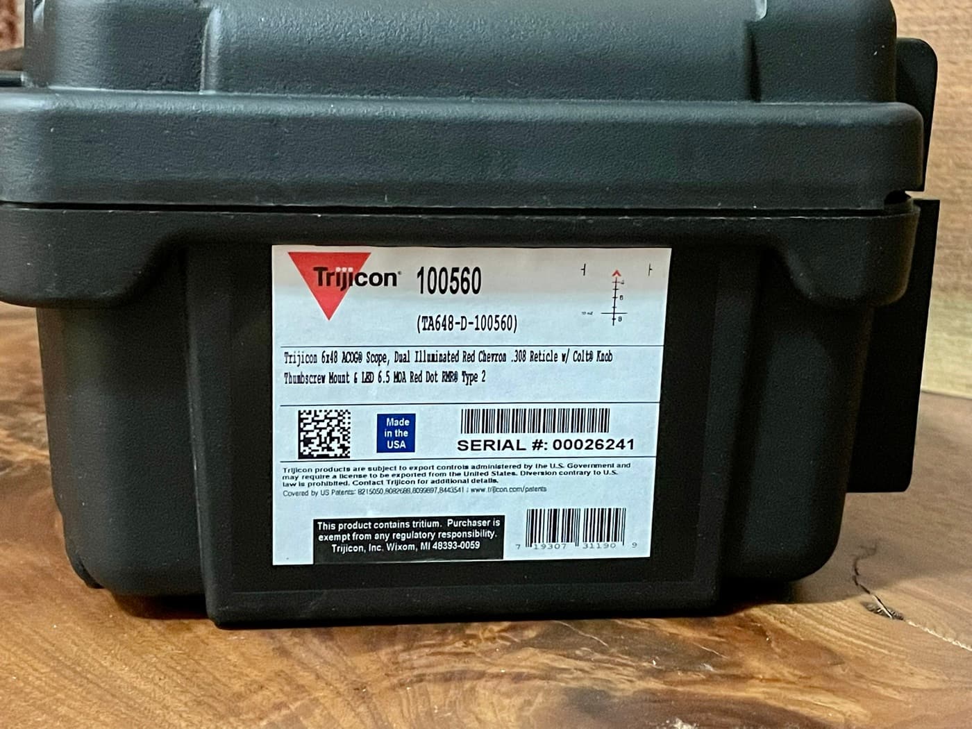 Прицел Trijicon ACOG 6x48 .308 / 7.62 BDC Red Chevron & RMR Type 2 Red Dot 6.5 MOA