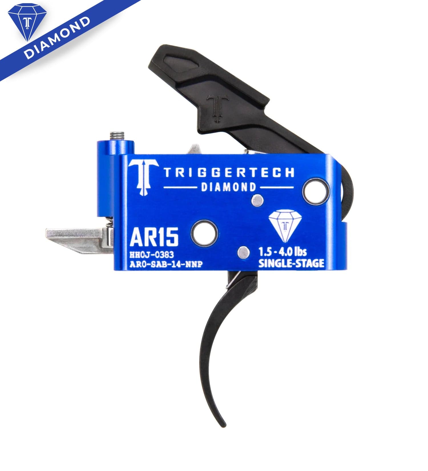 УСМ TriggerTech AR15 Diamond (1.5-4lbs, Single Stage)