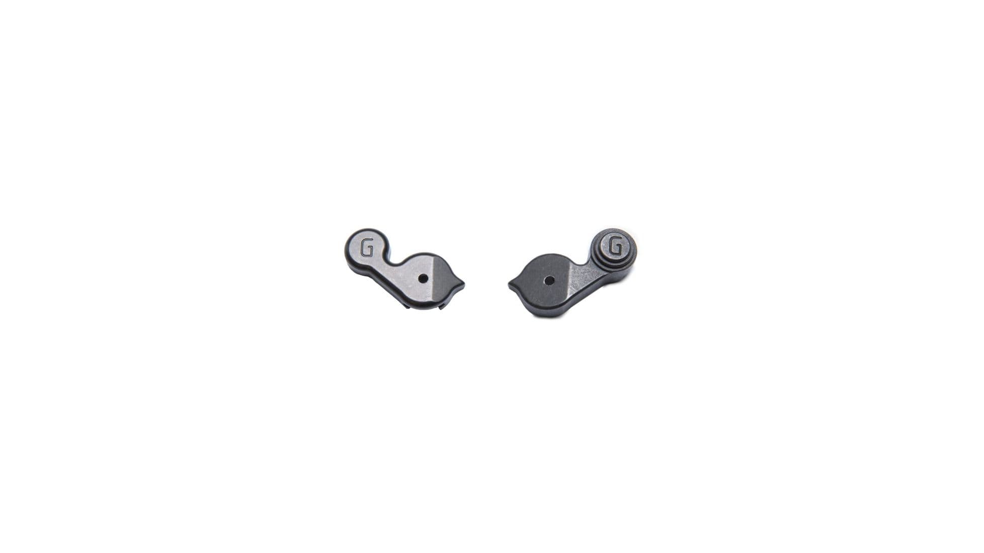 Рычаги двухстороннего предохранителя AR-15 Geissele Dog-Leg Safety Levers, Right Handed