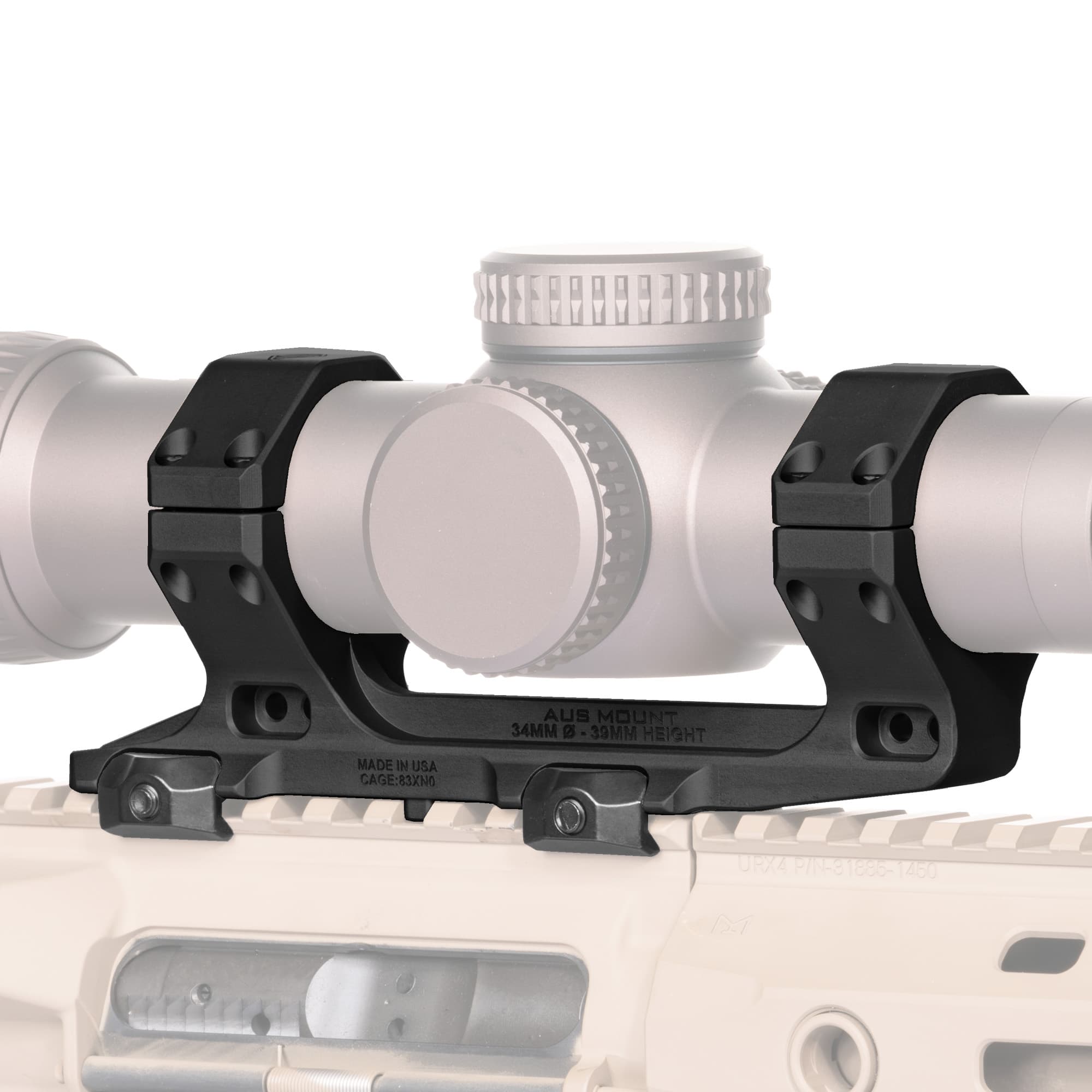 Кронштейн Reptilia AUS 34mm/1.54" с площадкой под Trijicon RMR, Picatinny