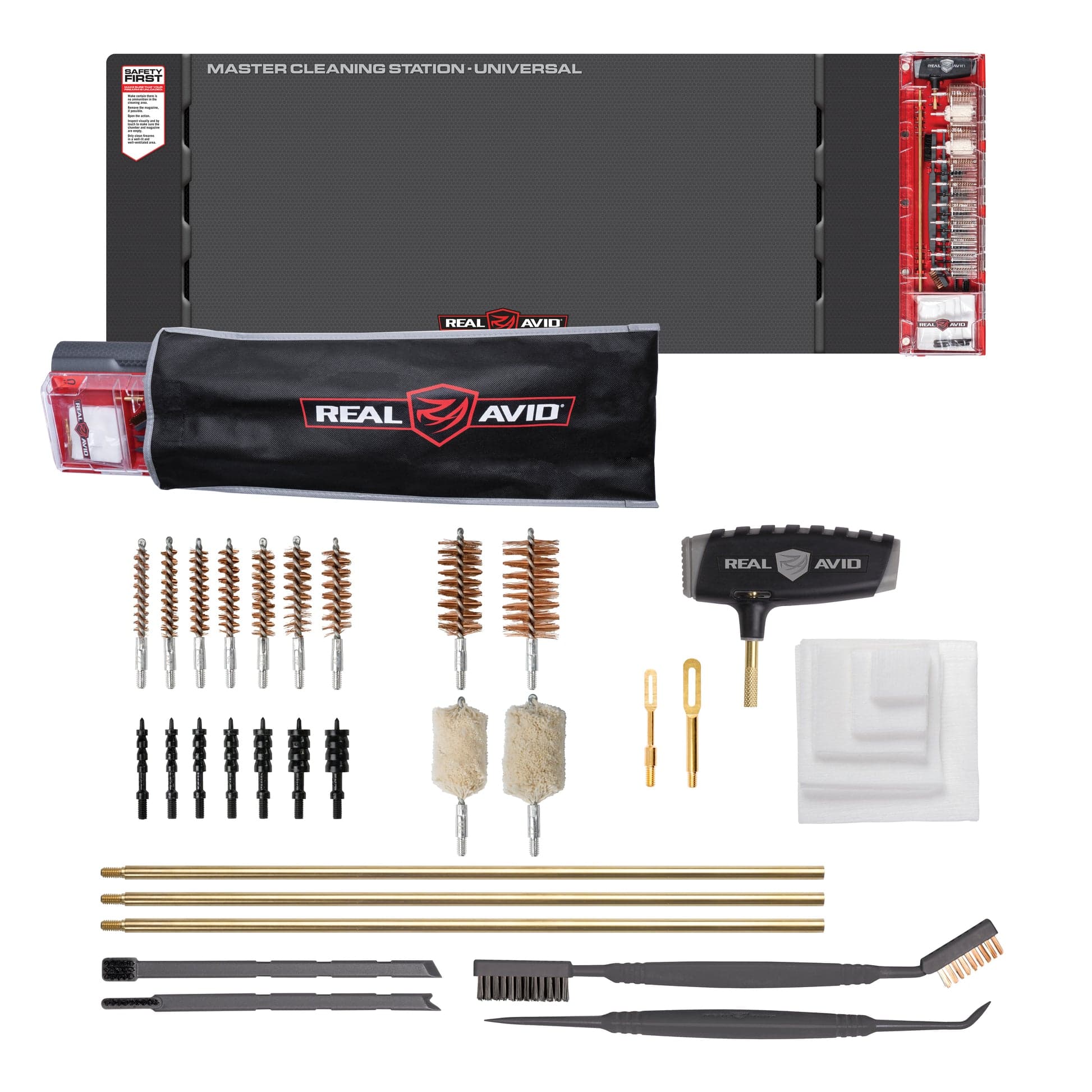 Мат и набор для чистки Real Avid универсальный MASTER CLEANING STATION