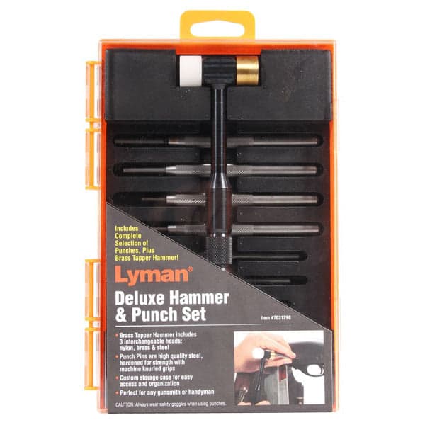 Набор выколоток Lyman Deluxe Hammer & Punch Set #7031298