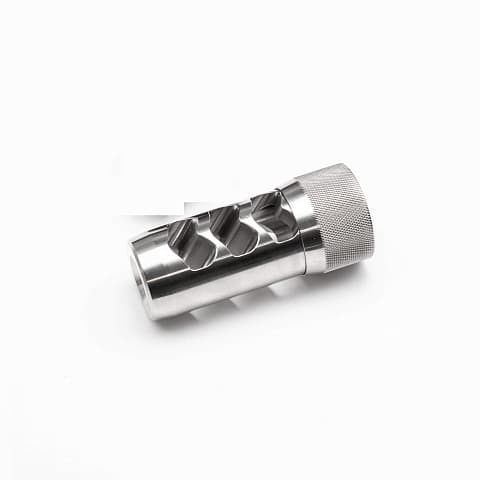 ДТК открытого типа Hellfire Self Timing Muzzle Brake AREA 419 (RAW STAINLESS)