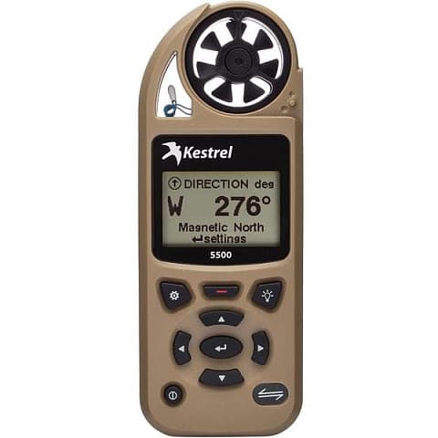Карманная метеостанция KESTREL 5500, Link с флюгером в чехле, цвет коричневый