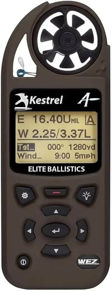 Метеостанция KESTREL 5700X WEZ Elite c функцией Link и б.к. Applied Ballistics, цвет серо-коричневый