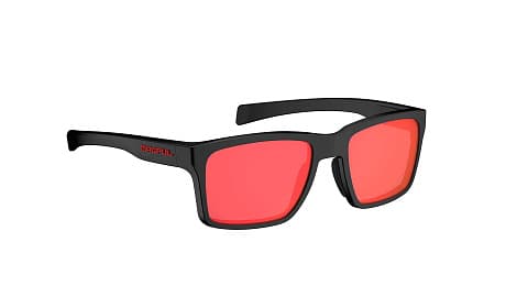 Тактические очки Magpul Rider (Matte Black Frame/Polarized Gray/Red Mirror)